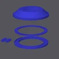 Tháp trưng bày và kệ di chuyển mô hình mini - Tận dụng cuộn nhựa in Prusa - Thumbnail 9