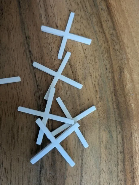 Bộ ke cân bằng gạch 1-5mm (Tile Spacers) in 3D siêu tiện lợi - Image 1