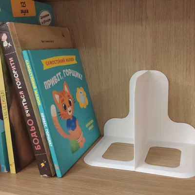 Kẹp giữ sách để bàn 3D (Simple Shelf Book Holder) gọn gàng