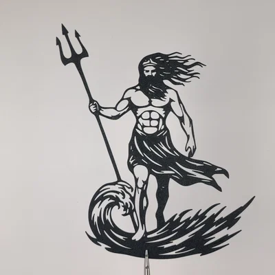 Tranh Treo Tường 2D Poseidon