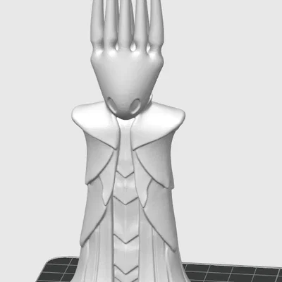 Mô hình 3D Pale King - Nhân vật huyền thoại trong Hollow Knight