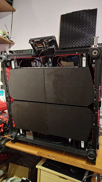 VORON 2.4 350mm Bottom Air Shroud - Bộ che hướng gió đáy - Image 1