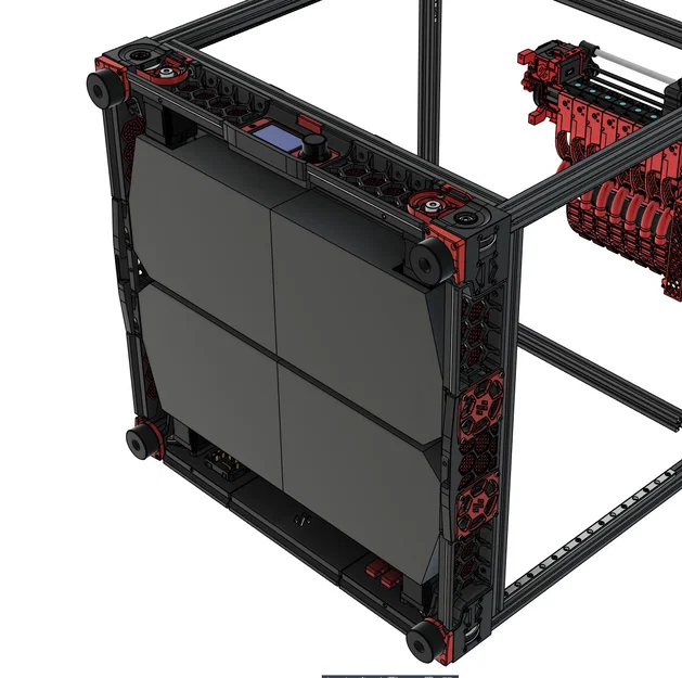 VORON 2.4 350mm Bottom Air Shroud - Bộ che hướng gió đáy - Image 5