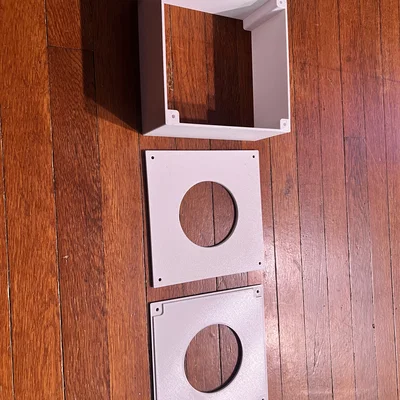 Bộ chuyển đổi ống thoát máy sấy cho gạch kính 4 inch