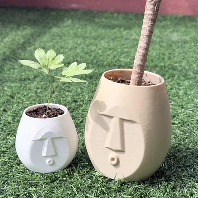 Chậu cây "Oof" độc lạ - Mẫu in 3D trang trí bàn làm việc cực chất