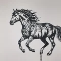 Tranh treo tường 2D - Ngựa rừng Forest Horse - Thumbnail 3