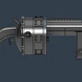 Súng Railway rifle từ Fallout 3 - Thumbnail 1