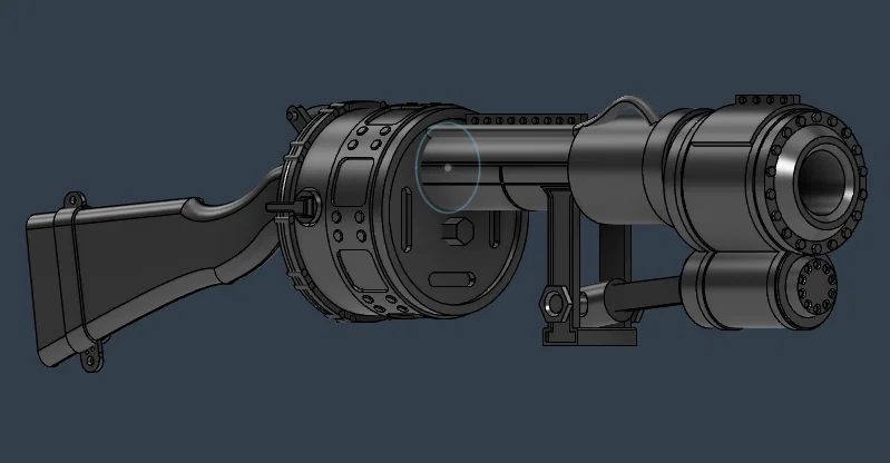 Súng Railway rifle từ Fallout 3 - Image 2