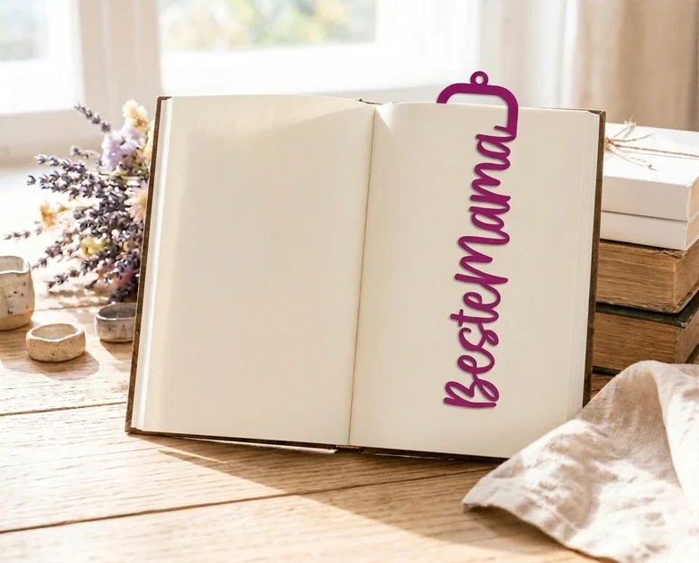Bookmark Ngày của Mẹ – Beste Mama / Best Mom - Image 2