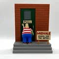 Mô hình Midvale Comic từ The Far Side - Thumbnail 1
