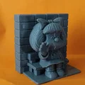 Mô hình Mafalda ngồi trên ghế dài - Fan art - Thumbnail 1