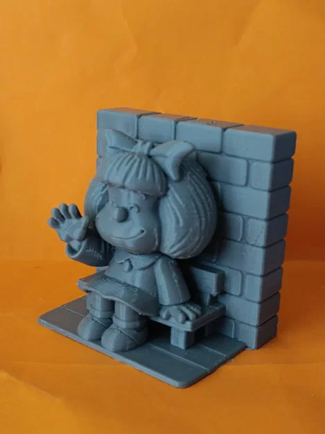 Mô hình Mafalda ngồi trên ghế dài - Fan art - Image 4
