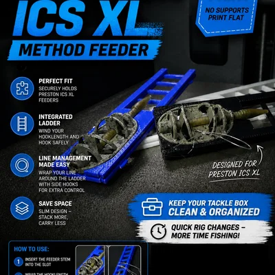 Bộ Tổ chức/Khay quấn dây cho Preston ICS XL Method Feeder