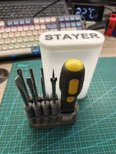 Hộp bảo vệ bộ tua vít Stayer Max Grip 25911-H10 G (File in 3D) - Image 3