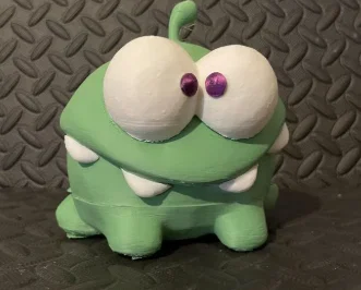 Mô hình Om Nom từ game Cut the Rope in 3D độc đáo - Image 1