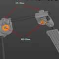 Giá đỡ bàn (Kompas 3D / STL / STEP) - Thumbnail 1
