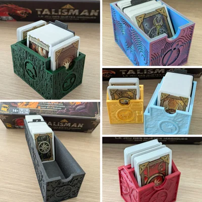 Hộp đựng thẻ bài Talisman Boardgame V4 của Deniax (Đã sửa lỗi)