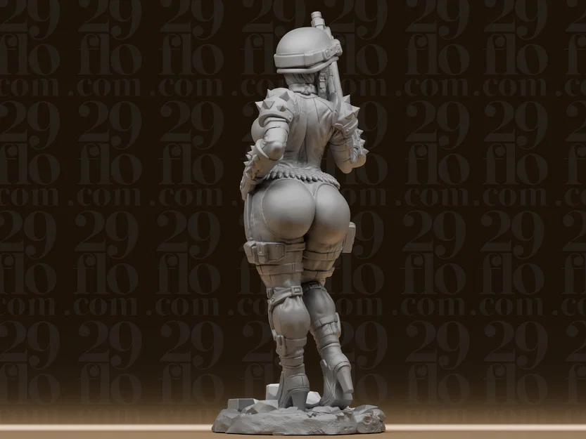Tượng Nữ Chiến Binh Sci-Fi Quyến Rũ #153 - Mô Hình Lính Chiến Thuật - Image 2