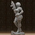 Tượng Nữ Chiến Binh Sci-Fi Quyến Rũ #153 - Mô Hình Lính Chiến Thuật - Thumbnail 4