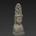 Tượng Phật - Mô hình trang trí phong cách Á Đông - Thumbnail 2
