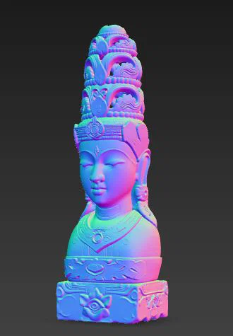 Tượng Phật - Mô hình trang trí phong cách Á Đông - Image 4