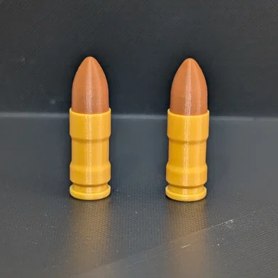 Khuyên tai 3D hình đầu đạn (Earring Gauge Plug) 8mm cực chất