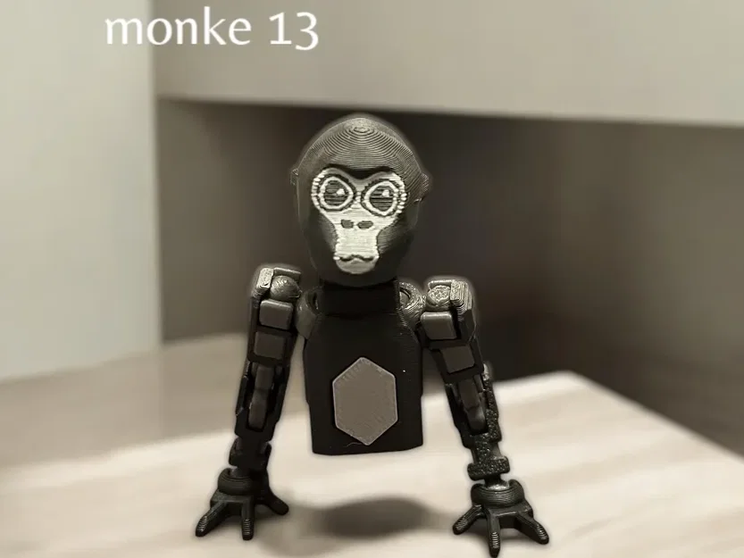 Mô hình chú khỉ Monke 13 - Mẫu in 3D độc đáo và sáng tạo - Image 1