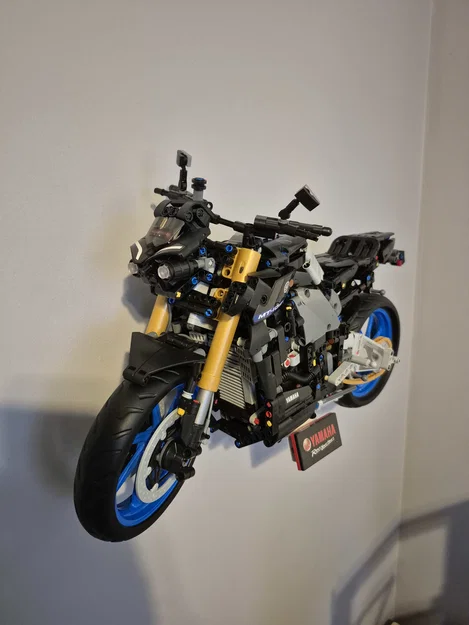 Giá treo tường cho mô hình Lego Technic Yamaha MT-10 42159 - Image 1