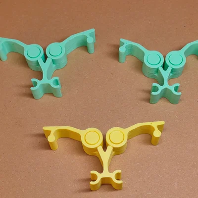 Kẹp giữ dây cáp (Cable clip) với cơ chế bấm đôi