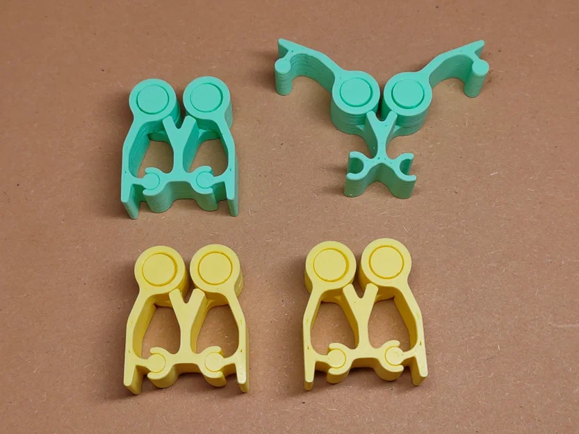 Kẹp giữ dây cáp (Cable clip) với cơ chế bấm đôi - Image 5