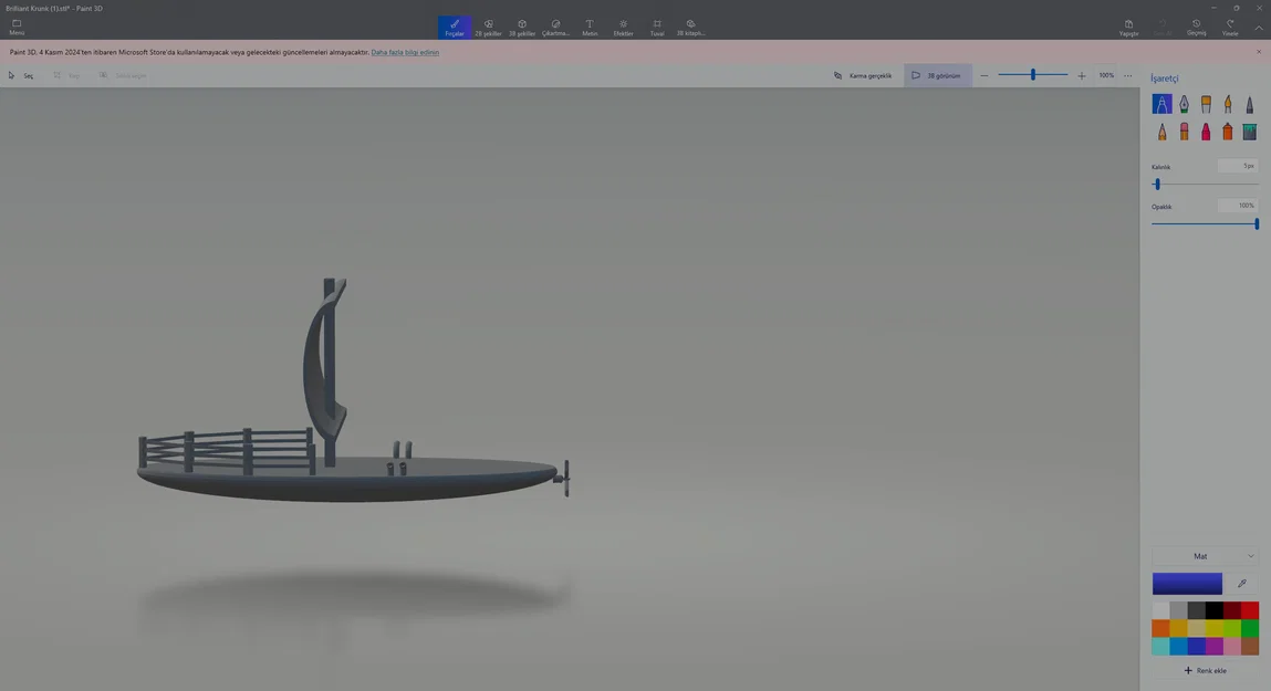 Mô hình thuyền trang trí 3D tinh tế cho không gian sống - Image 2
