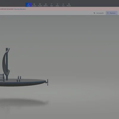 Mô hình thuyền trang trí 3D tinh tế cho không gian sống