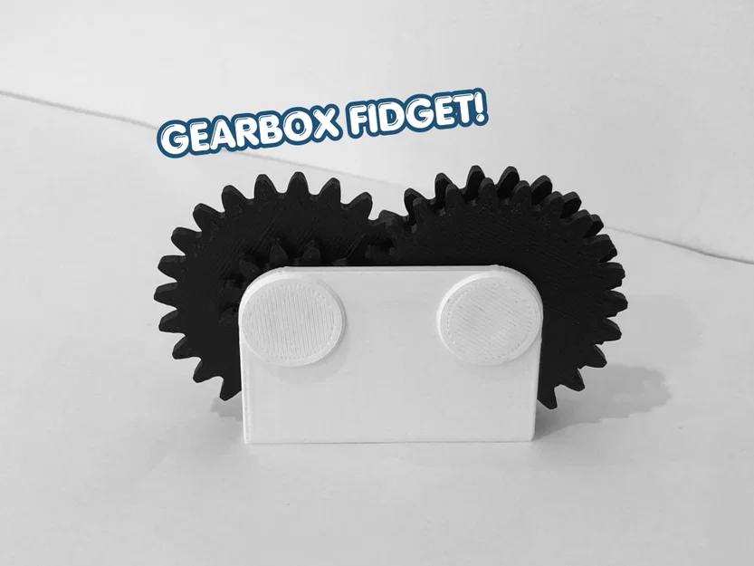 Gearbox Fidget: Đồ chơi xoay bánh răng 3D thú vị - Image 1