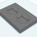 Gridfinity - Giá đỡ cho Pokéwalker/WiiU Fit Meter - Thumbnail 2