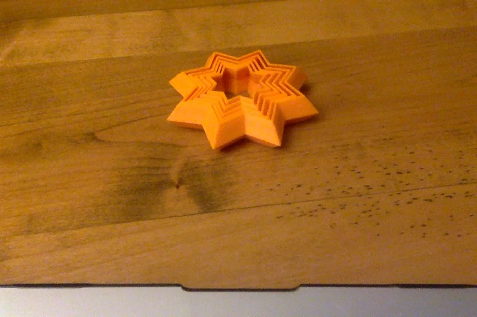 Đồ chơi giải tỏa căng thẳng Star Fidget - Mẫu in 3D đơn giản - Image 1