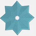 Đồ chơi giải tỏa căng thẳng Star Fidget - Mẫu in 3D độc đáo - Thumbnail 2