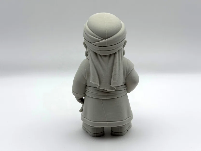 Mô hình chú lùn Sheik (Sheik Gnome) đầy huyền bí - Image 3
