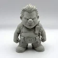 Mô hình chú lùn sân vườn Rough Garden Gnome - Thumbnail 2