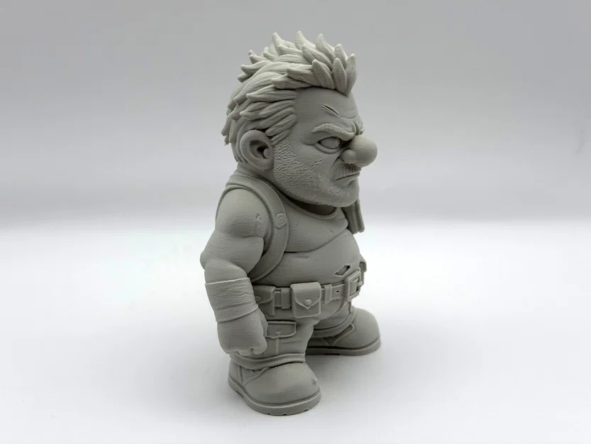Mô hình chú lùn sân vườn Rough Garden Gnome - Image 3