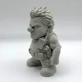Mô hình chú lùn sân vườn Rough Garden Gnome - Thumbnail 4
