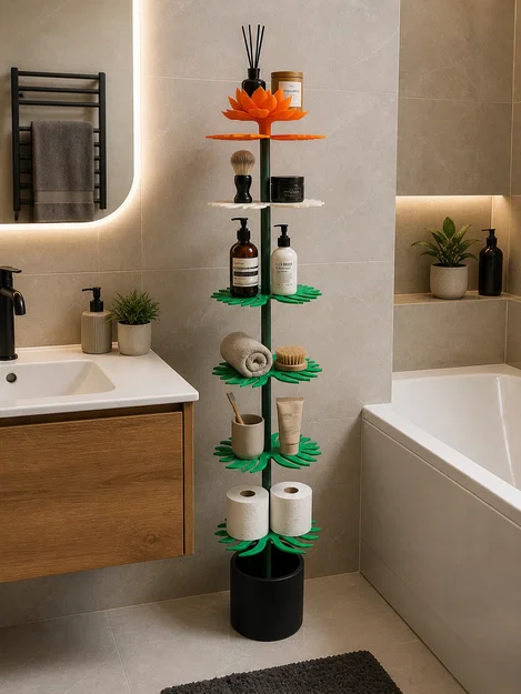 Bloom Tower – Kệ Đựng Đồ Đa Năng Dạng Tháp - Image 2