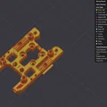 Đế gá Voron mgn9h CNC có thể in được - Thumbnail 1