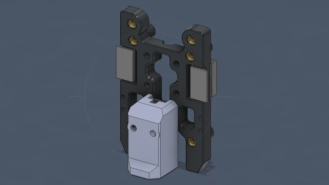 Đế gá Voron mgn9h CNC có thể in được - Image 2