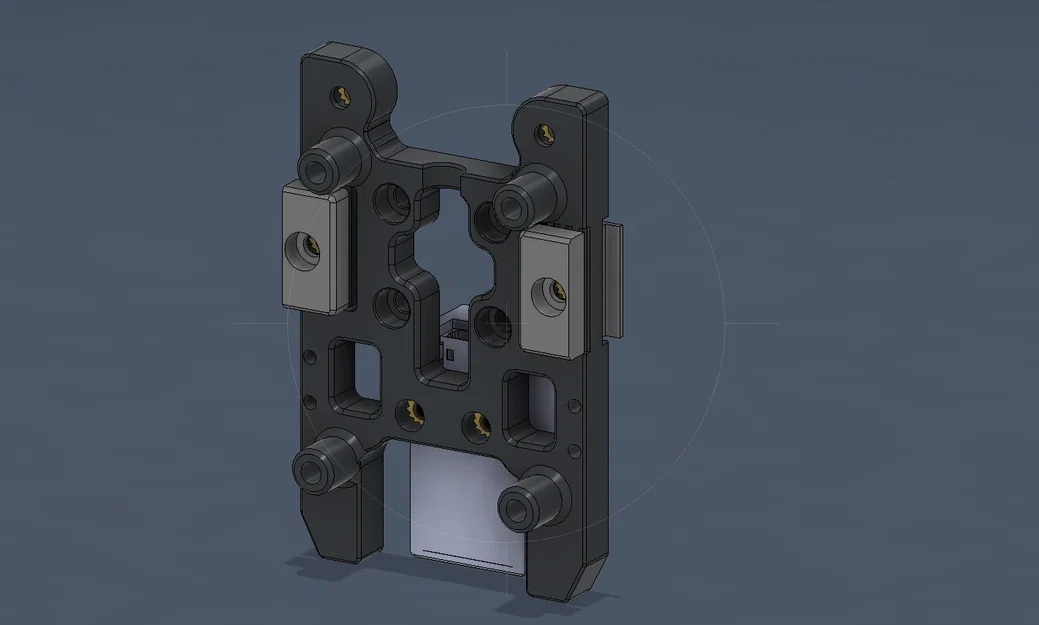 Đế gá Voron mgn9h CNC có thể in được - Image 3