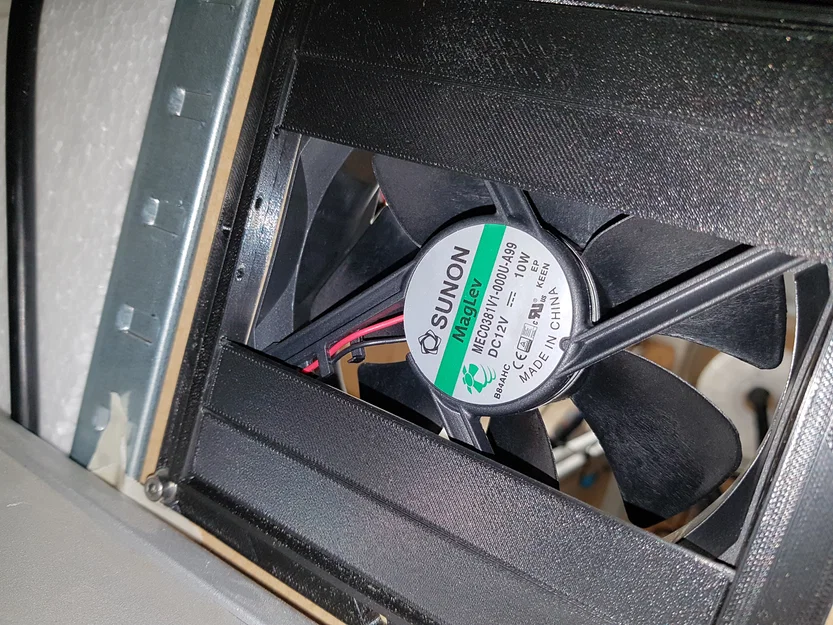 Gravity Vent cho Enclosure (dùng cho quạt 120mm) - Image 3