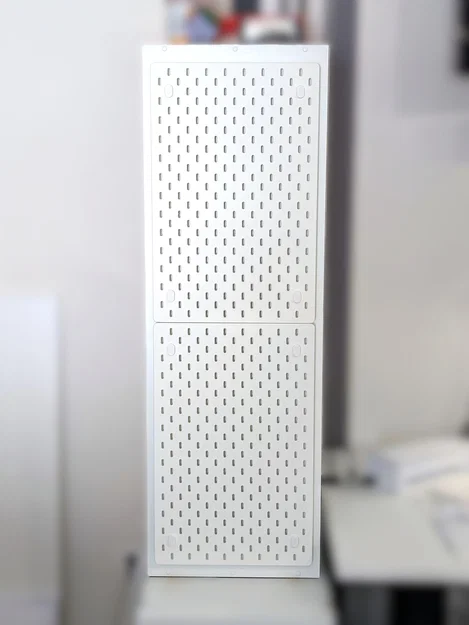 IKEA SKÅDIS // Giá treo tường thiết kế bầu dục tinh tế - Image 3