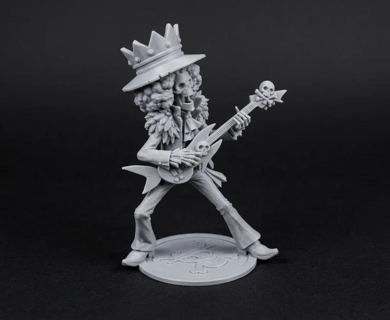 Brook (One Piece) - Mô hình nhân vật 3D - Image 1