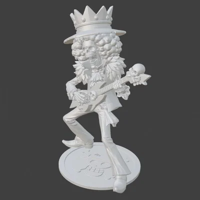 Brook (One Piece) - Mô hình nhân vật 3D