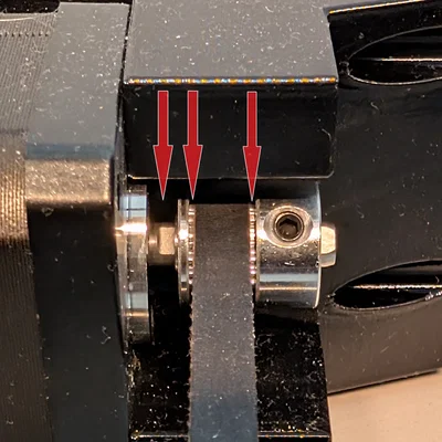 Giá đỡ động cơ Y cho PRUSA MK4S với tùy chỉnh OFFSET