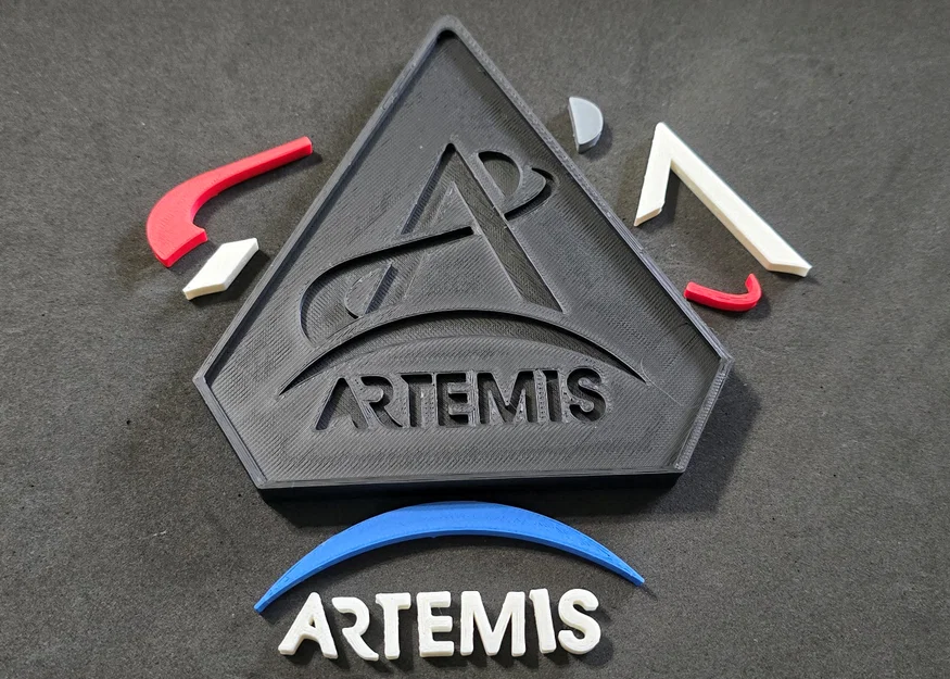 Mô hình huy hiệu Artemis - Không cần AMS - Image 2